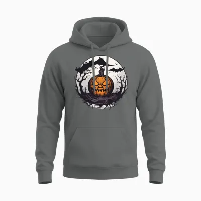 Halloween Event Design Unisex Hoodie - Graphite Heather