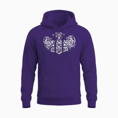 Amon Amarth Viking Horses Official Licensed Horse Unisex Hoodie - Purple