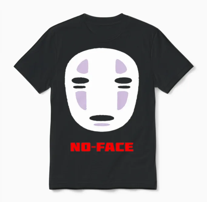 Funny Mask No Mask Unisex T-Shirt in Black