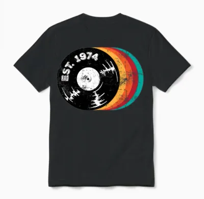 50th Birthday Unisex T-Shirt - Black