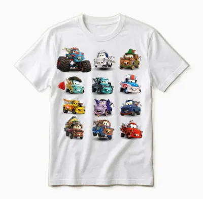 Disney and Pixar’s Cars Many Maters Unisex T-Shirt - White