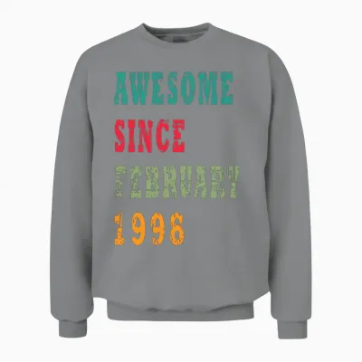 25 Years Old, Birth Saying Unisex Sweatshirt - Sport Grey