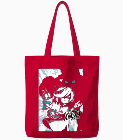 Sonic the Hedgehog the Chaotix Casefiles Ep 6 Tote Bags - Red