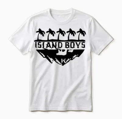Island Boys from Cali Unisex T-Shirt - White