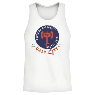 Og Logo: Capoeira Batuque 2022 Ed. Unisex Tank Top - White