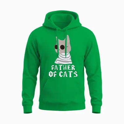 Funny Animals Unisex Hoodie - Irish Green
