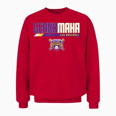 2025 National Champions Geauxmaha Unisex Sweatshirt - Red