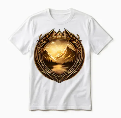 Valhalla Hiking Unisex T-Shirt - White