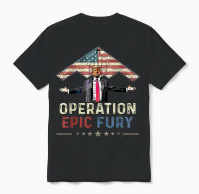 Operation Epic Fury Unisex T-Shirt - Black