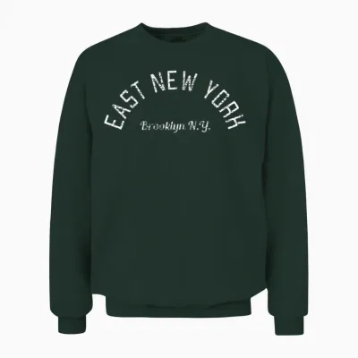 East New York Brooklyn Unisex Sweatshirt - Forest