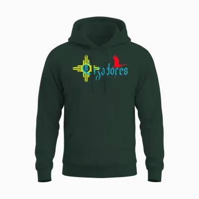 Nuevo Mexico Cazadores Crane Unisex Hoodie - Forest