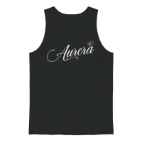 Aurora Custom Name for Women Kids Toddlers - Unisex Tank Top - Black – 1