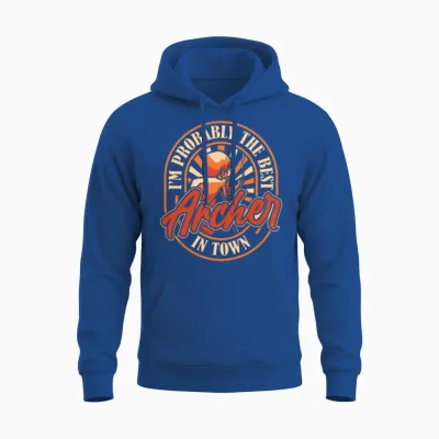 Archery Funny Unisex Hoodie - Royal