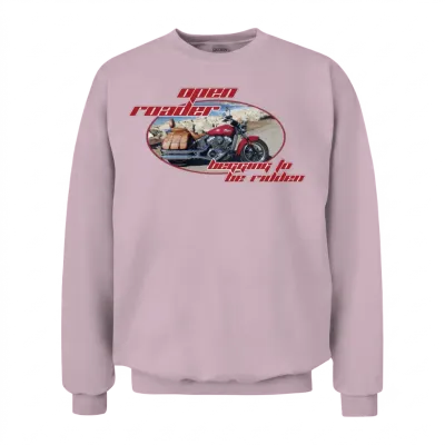 Begging to Be Ridden Unisex Sweatshirt - Light Pink