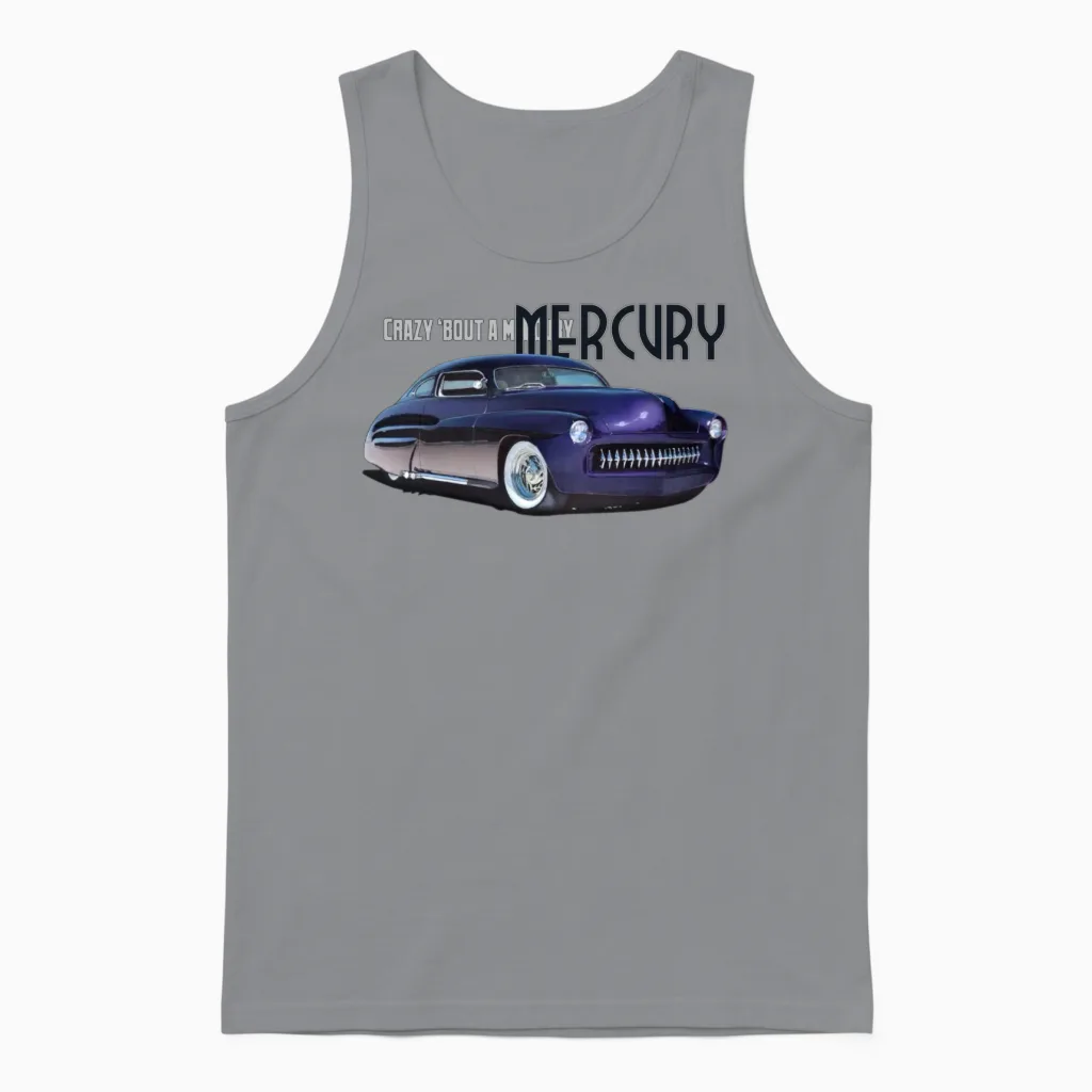 Crazy About a Mercury Unisex Tank Top in Sport Grey