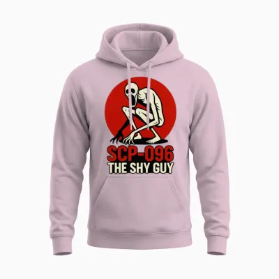 Scp-096 Scp Foundation Unisex Hoodie - Light Pink