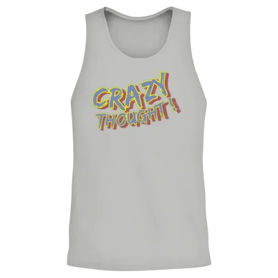 Crazy Thinking 2024 5 3 14 29 28 Unisex Tank Top - Ash