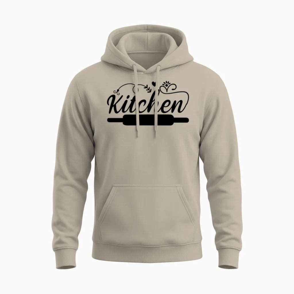 Kitchen Unisex Hoodie in Sand
