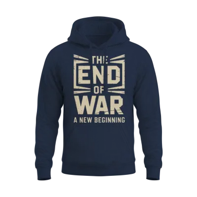 The End of War Unisex Hoodie - Navy