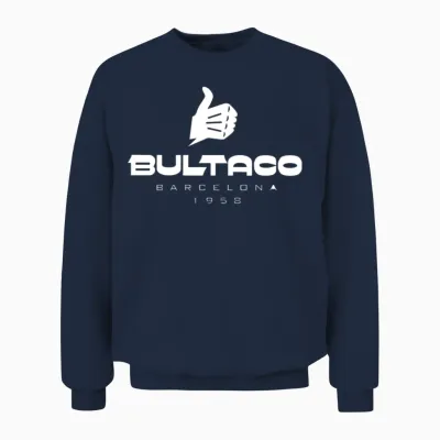 Bultaco Unisex Sweatshirt - Navy