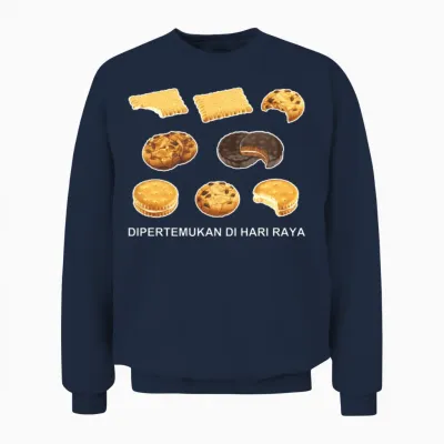 Cookies Funny Unisex Sweatshirt - Navy