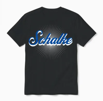 Schalke T-Shirt, Black Unisex T-Shirt - Black