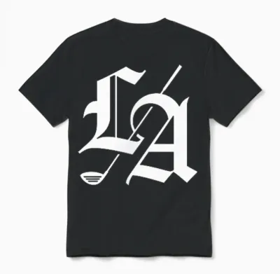 Tgl Avant/arrière Sous Licence Officielle Unisex T-Shirt - Black