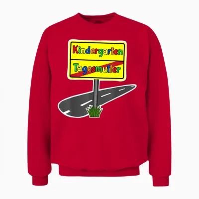 Abschiedsgeschenke Für Tageskinder Tagesmutter Kindergarten Unisex Sweatshirt - Red