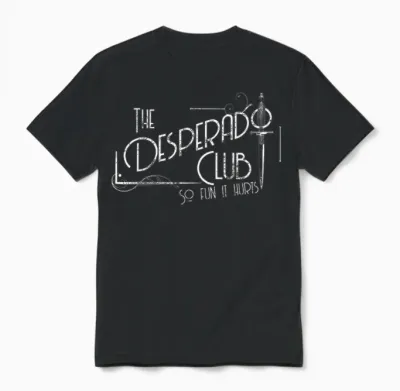 Dungeon Crawler Carl the Desperado Club Sign Sci-Fi Book Unisex T-Shirt - Black