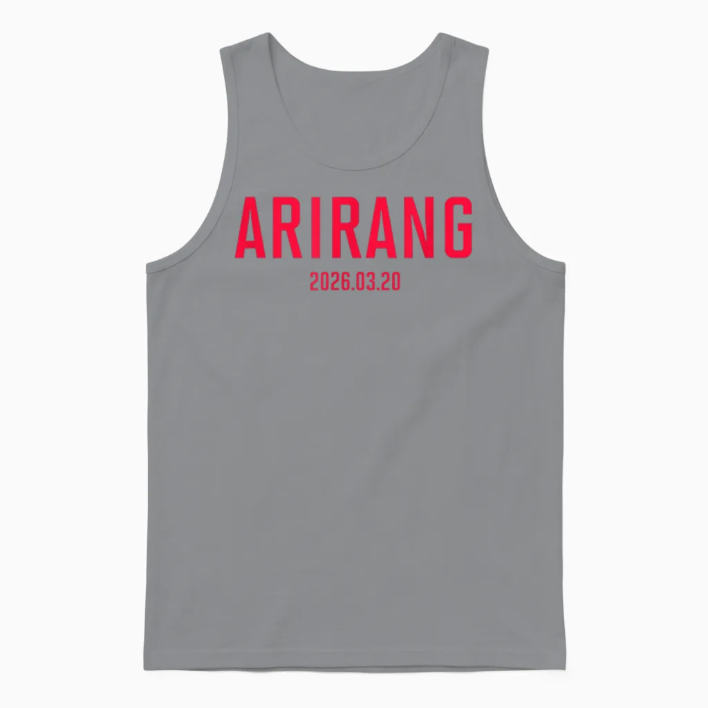 Arirang Unisex Tank Top in Sport Grey