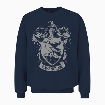 Harry Potter Ravenclaw Coat of Arms Unisex Sweatshirt - Navy