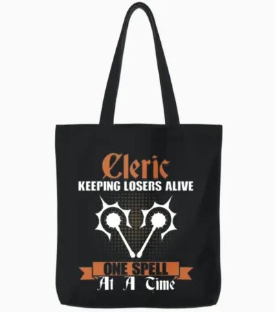 Funny Larp Tote Bags - Black