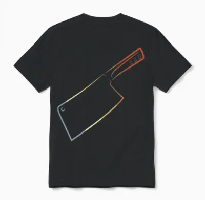 Vintage Cleaver Unisex T-Shirt - Black