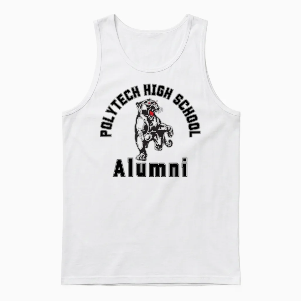 Polytech High School Alumni - & Graduation Unisex Tank Top in White