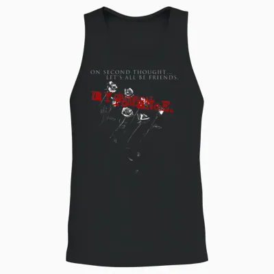 My Chemical Romance Let's All Be Friends Unisex Tank Top - Black
