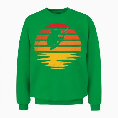 Koala Bear Retro Unisex Sweatshirt - Irish Green