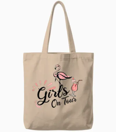 Mädels Party Girls Trip Mädelsurlaub Girls on Tour Tote Bags - Natural