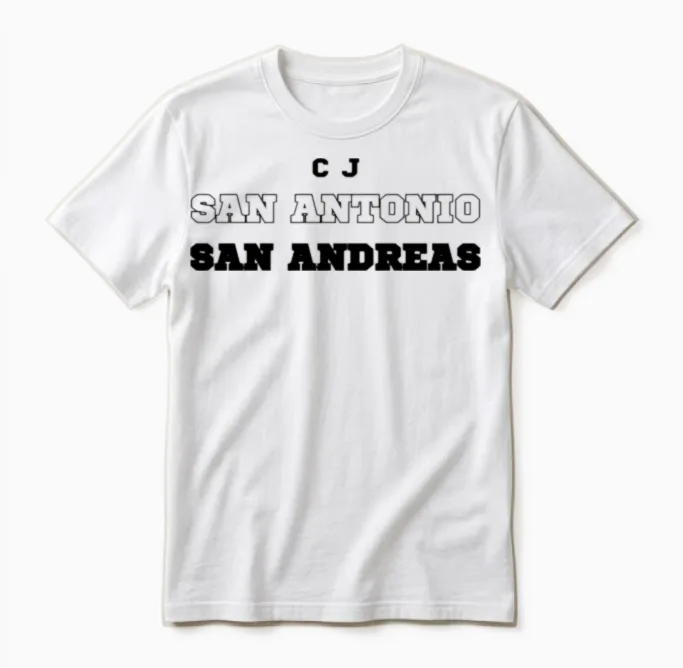 San Antonio Unisex T-Shirt in White