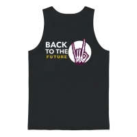 Back to the Future Unisex Tank Top - Black – 1