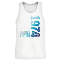 Since 1974 Year 1974 Retro Vintage 1974 Birth Unisex Tank Top - White – 2