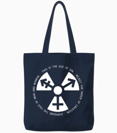 Age of Sin Tote Bags - Navy
