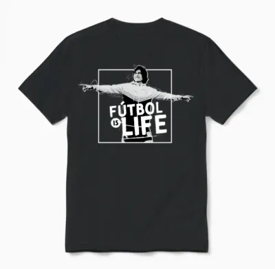 Ted Lasso Fútbol Is Life with Dani Rojas Unisex T-Shirt - Black
