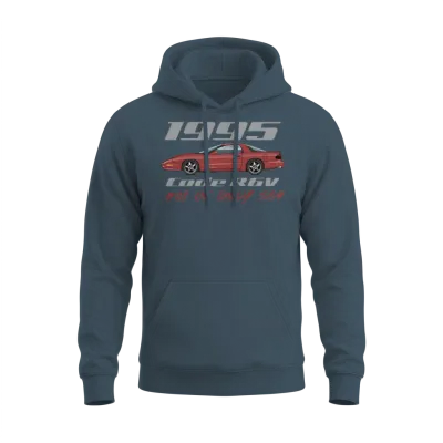 Code Medium Red Unisex Hoodie - Dark Heather