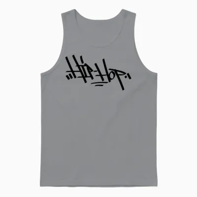 Hip Hop Unisex Tank Top - Sport Grey
