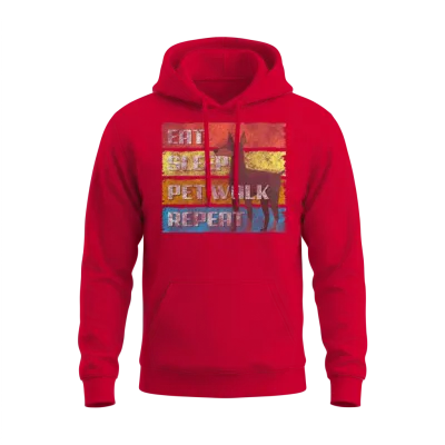Doberman Pinscher Dogs Dog Love Pedigree Dog Unisex Hoodie - Red