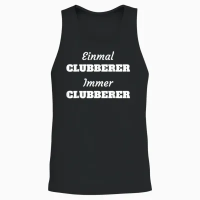 Nürnberg Einmal Clubberer Immer Clubberer Fans Fußball Unisex Tank Top - Black