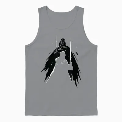 Star Wars Obi-Wan Kenobi Darth Vader Light and Dark Unisex Tank Top - Sport Grey