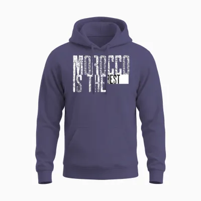 Morocco Is the Best Unisex Hoodie - Heather Sport Dark Navy