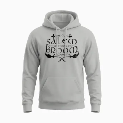 Salem Broom Company Unisex Hoodie - Ash