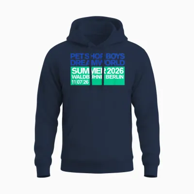Amazon Exclusive Dreamworld Berlin July 11th Unisex Hoodie - Navy